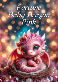 Fortune's Baby Dragon (Pink)