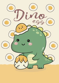 Dino and Egg (Yellow)