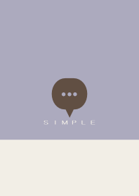 シンプル（beige purple)V.1728