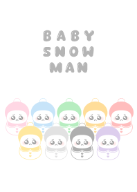 snowman baby [colorful 2]