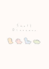 小恐龍 / light beige pastel