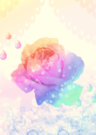 Rainbow Rose and Four Leaf Clover