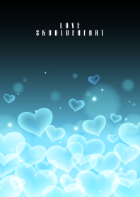 LOVE SKY BLUE HEART