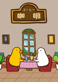 伸縮自如的雞與鴨咖啡廳2024 LET'S DRAW