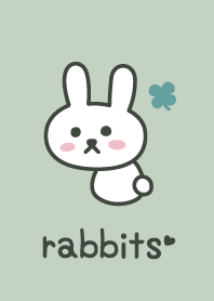 兔子*綠色*四葉