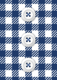 ギンガムチェック(紺)