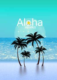 水彩画♡幸運のホヌ*ハワイ＊ALOHA+216