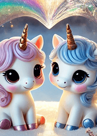 愛の証96（ユニコーン2とシャボン玉）