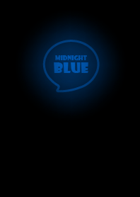 Love Midnitht Blue Neon Theme