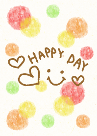 水彩水玉7-スマイル16-