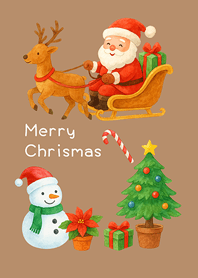 สุขสันต์วันคริสต์มาส(สีชานม)