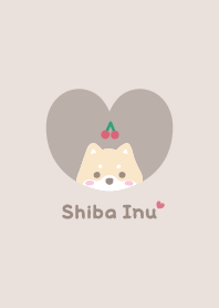Shiba Inu2 Cherry [beige]