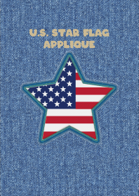 U.S. Star flag Applique 15