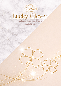 運気が上がる Lucky Clover ベージュ/1