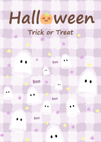 Halloween Trick or Treat (purple)