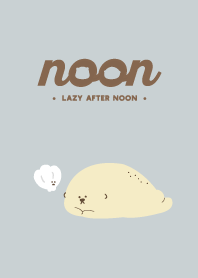 奶油海豹 ＆ 閃亮貝殼