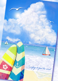 Surfing to feel the wind 3*