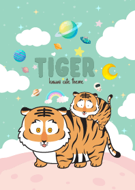 Fat Tiger Kawaii Mint