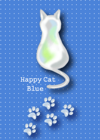 Happy Cat Blue