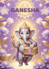 Ganesha, wealth,Happy, rich in money(JP)