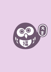 Lucky OWL / Light Purple