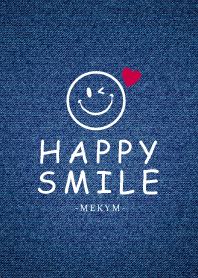 HAPPY SMILE DENIM 8 -HEART-