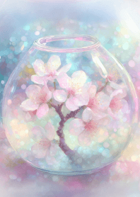 Cherry blossoms in a glass bottle! Vol.2