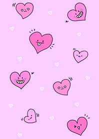 다이나믹 하트 핑크