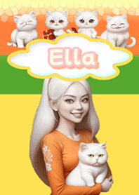 Ella and her cat GYO02