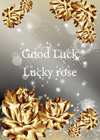 Black : Rising fortune! Gold Rose