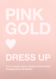 Pink gold _ Simple