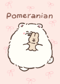pomeranian(pink)