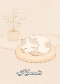 Cozy Lazy Cat: Komachi