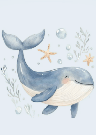 วาฬน้อย สดใส น่ารัก_3