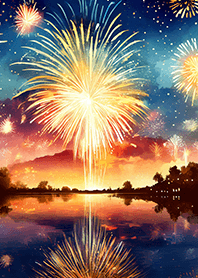 Beautiful Fireworks Theme#112