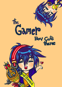 The Gamer boy cute theme