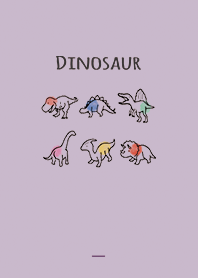 Purple : Dinosaur theme