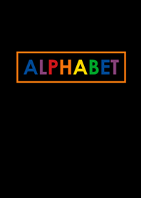 Alphabet in Black