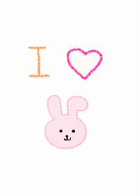 (I LOVE rabbit)