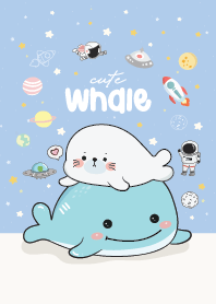 Whale & Seal cute.
