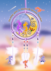 朝焼けとココペリのドリームキャッチャー 3