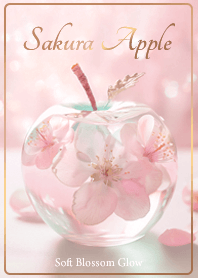 ピンク　桜アップル