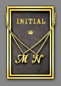 Initial M N/ Gold (English)