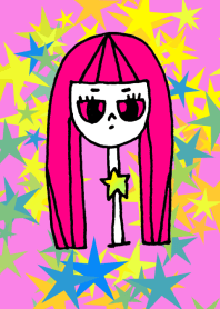 neck lady star shower P 3