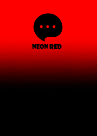 Black & Neon Red Theme V4