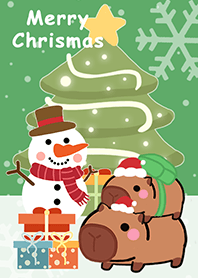 可愛寶貝卡比巴拉-聖誕節快樂3