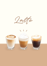 Latte 001  - 02-02 Beige & yellow 01