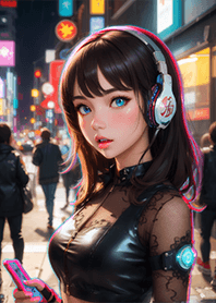 สาวไซเบอร์พังค์ 8-1