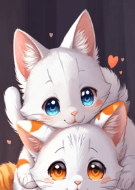 Q version cute cat e1C314
