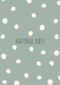NATURAL DAYS -greenbeige-